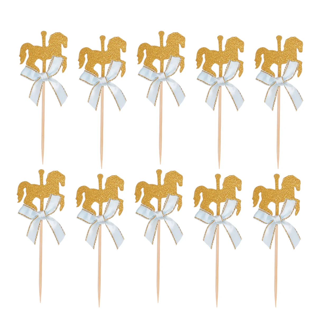 

20 Pcs Insert Card Cake Fruit Baby Bark Decor Panty Wooden Plush Cupcake Decoration