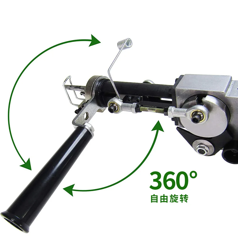 2 in 1 Electric Carpet Tufting Gun Starter Kit Hand Gun Carpet Weaving Machines Loop Pile Cut Pile Tufting Rug Gun Tools