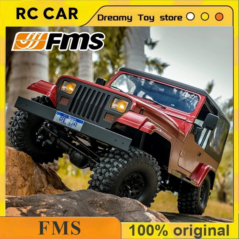 

Радиоуправляемый внедорожник FMS Explorer 1:10 с жестким корпусом, имитация внедорожной техники, крупномасштабная модель, радиоуправляемый грузовик, крупногабаритный краулер для скалолазания