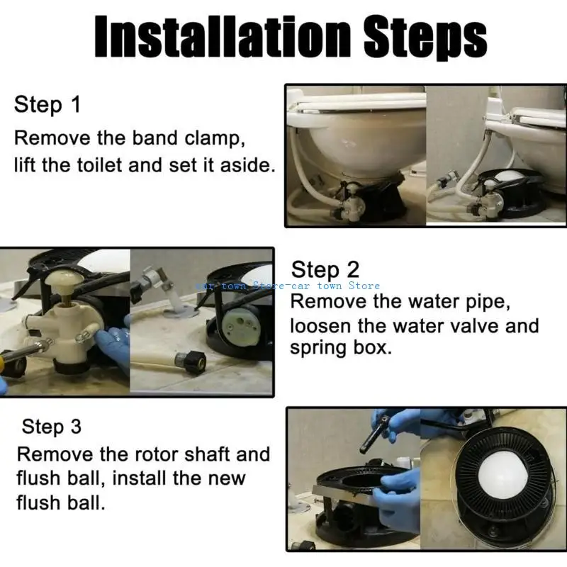 

RXJE Efficient Toilet Flush Ball Set 385318162 600342537 600342766 For Improved Sanitation Longevity Ensures Optimal Hygiene