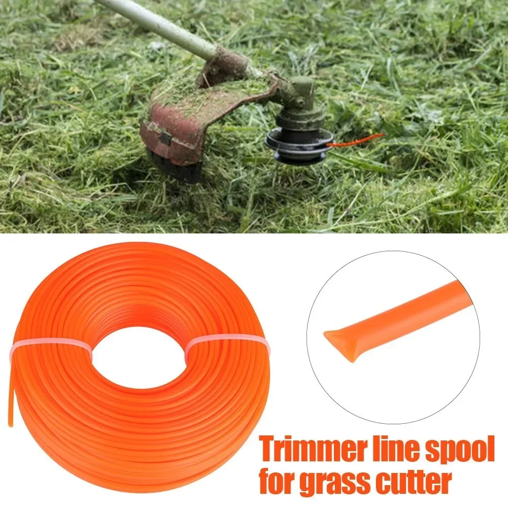 Betrouwbare prestaties rond nylon lijnkoord tot een lengte van 50 m met een diameter van 2 4 mm, op maat gemaakt voor uw borstelsnijbehoeften