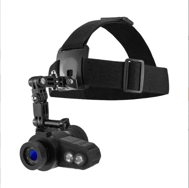 CYF-E Head-Mounted Cross-Cursor Night Vision Infrared HD All-Black Telescope Set 8x Magnification 200m Range Waterproof