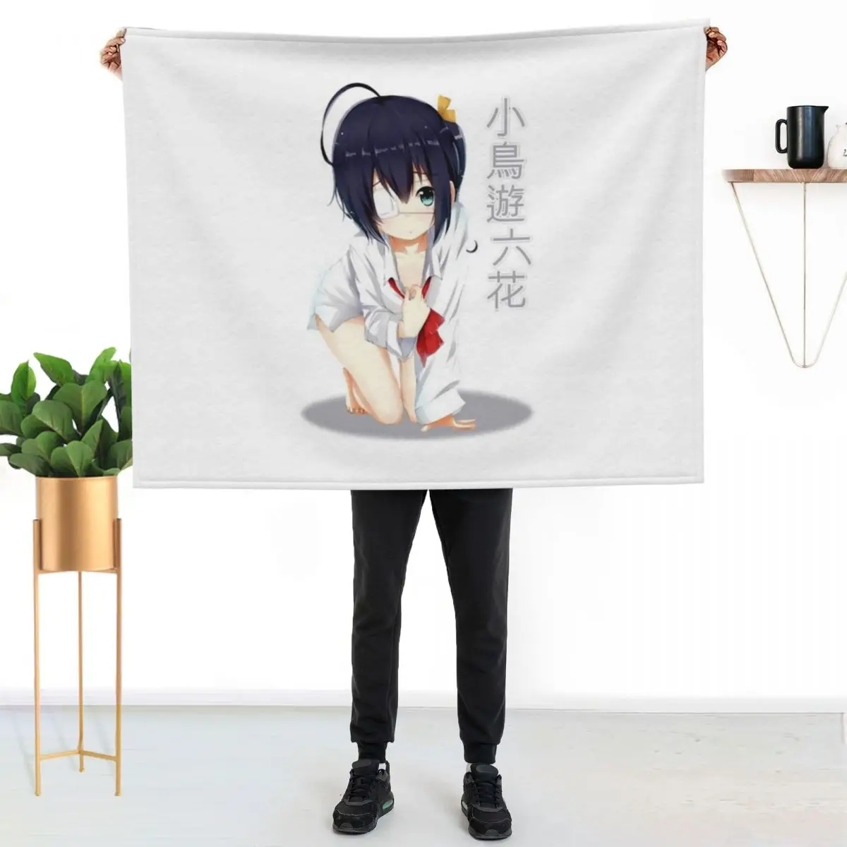 Kawaii RIkka Chan Throw Blanket sofa bed decorative blankets ands Bed covers Blankets For Bed Luxury Brand Blankets