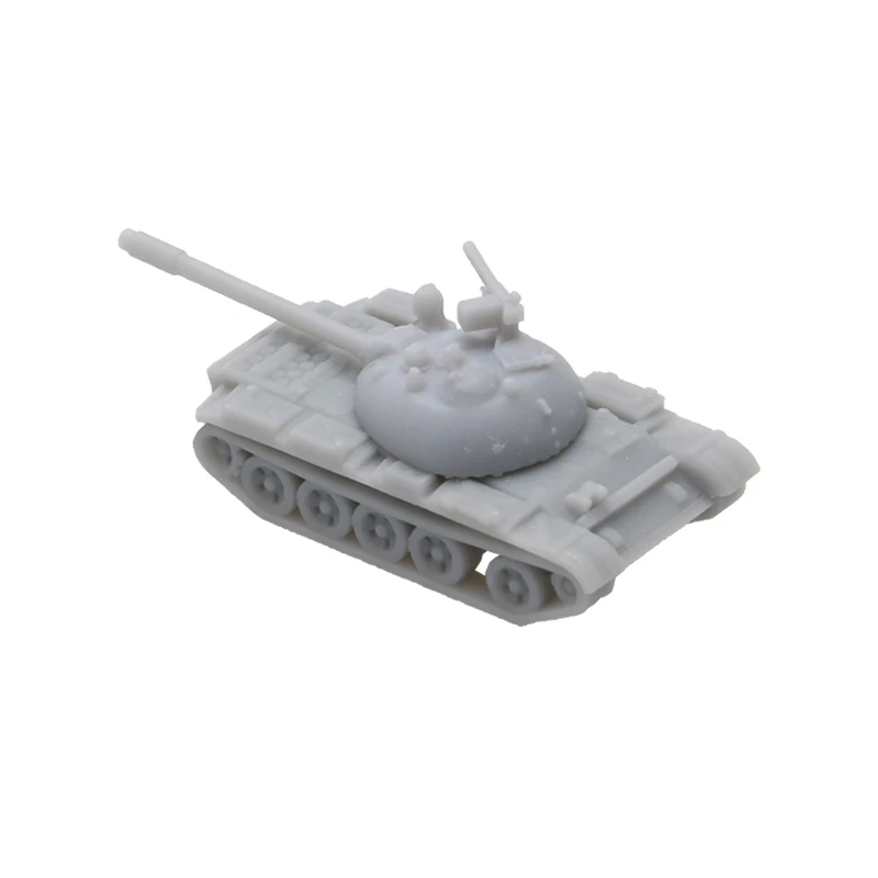 10PCS Russian T-54 59 Type Main Battle Tank 1/2000 700 400 350 Scale Resin Assembly Battling Vehicle for DIY Hobby Collection