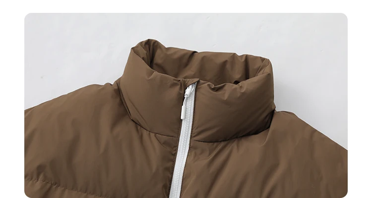 CHIC VEN Women Down Coats Streetwear Solid 90 White Duck Down Stand Collar Female Down Jacket Warm Ladies Overcoat Winter 2024