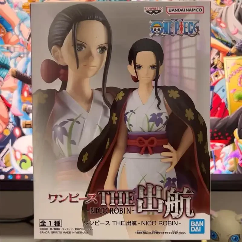 ของแท้ แบรนด์ใหม่ ไม่เคยเปิดกล่อง ฟิกเกอร์อนิเมะวันพีซ ซีรีส์การเดินเรือ นามิ นิโค โรบิน ของเล่นสะสม ของขวัญ