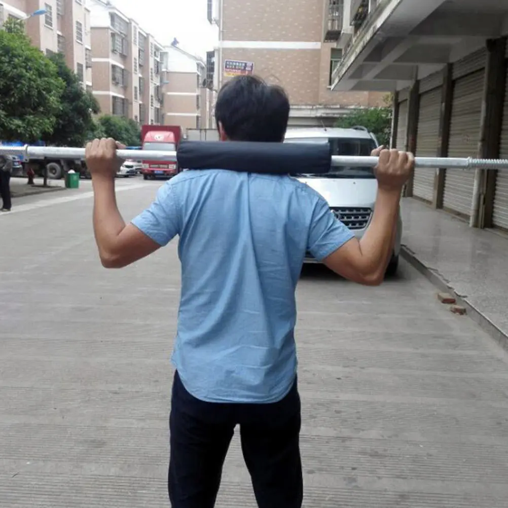 

2Pcs Soft Thick Barbell Squat Pad Shoulder Neck Protector Cushion for Gym Exercises Squats Lunges Thrusts Barbell Neck Pad