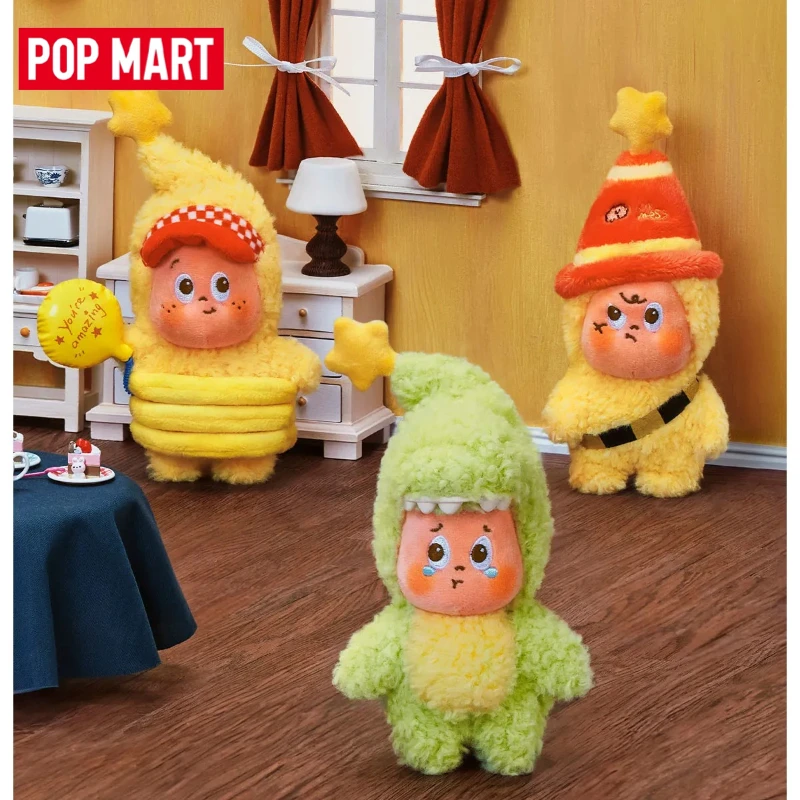 팝마트 트윙클 트윙클 비어 어 리틀 스타 시리즈 - 플러시 펜던트 블라인드 박스 섬세한 키체인 서프라이즈 박스 선물