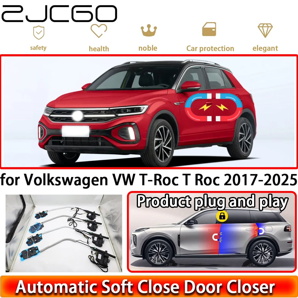 

for Volkswagen VW T-Roc T Roc 2017-2025 OEM Soft Close Door Kit Power Closing Latch System Auto Pull Door Easy Close Plug & Play
