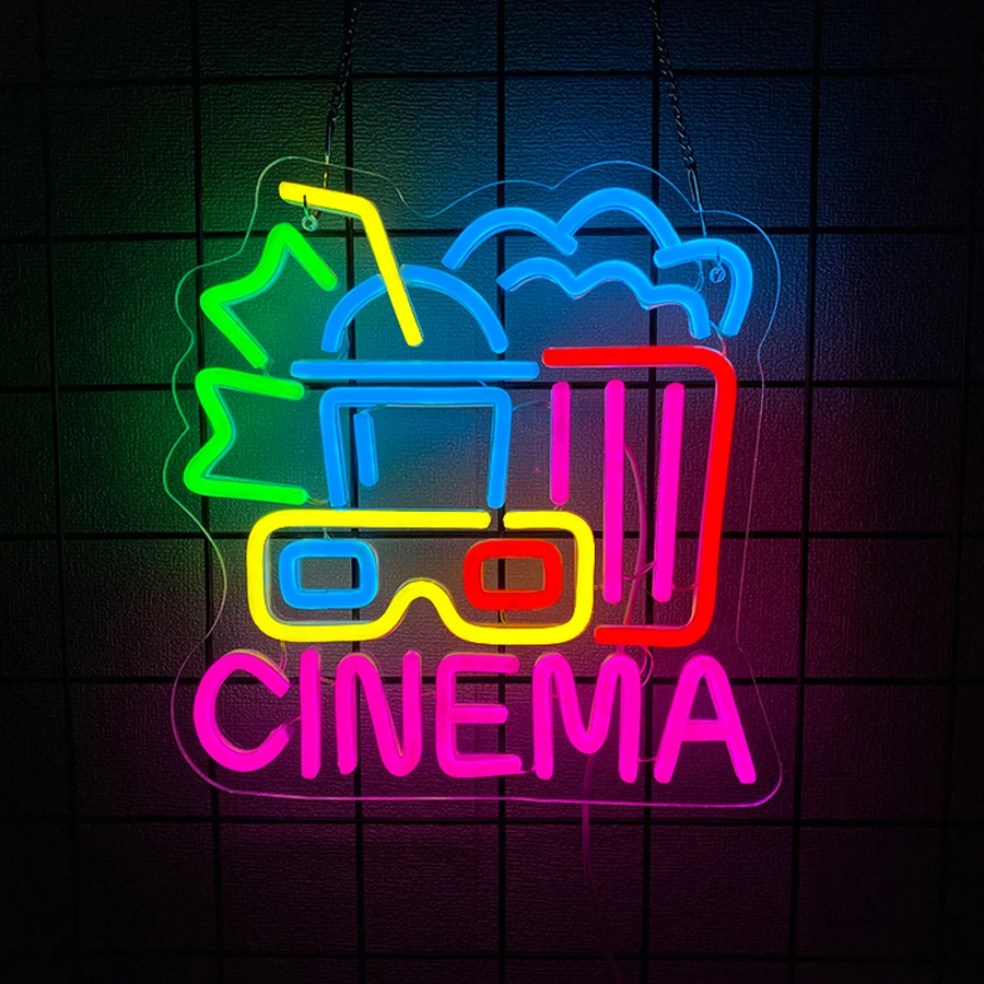 Letreiro Neon 'Movie Time' par - Home Cinema Times avaliação e preço