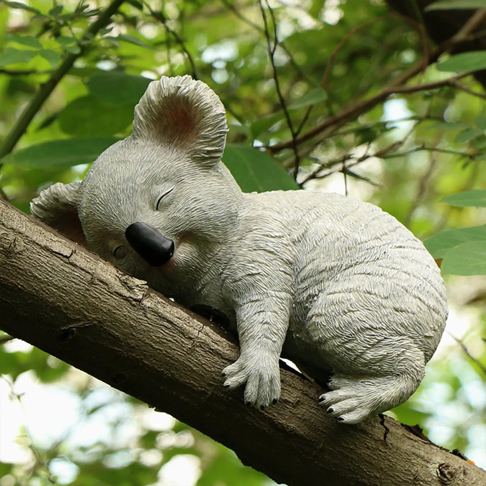 

Koala Sculpture Ornaments Resin Outdoor Lawn Yard Animal Figurine for Desktop