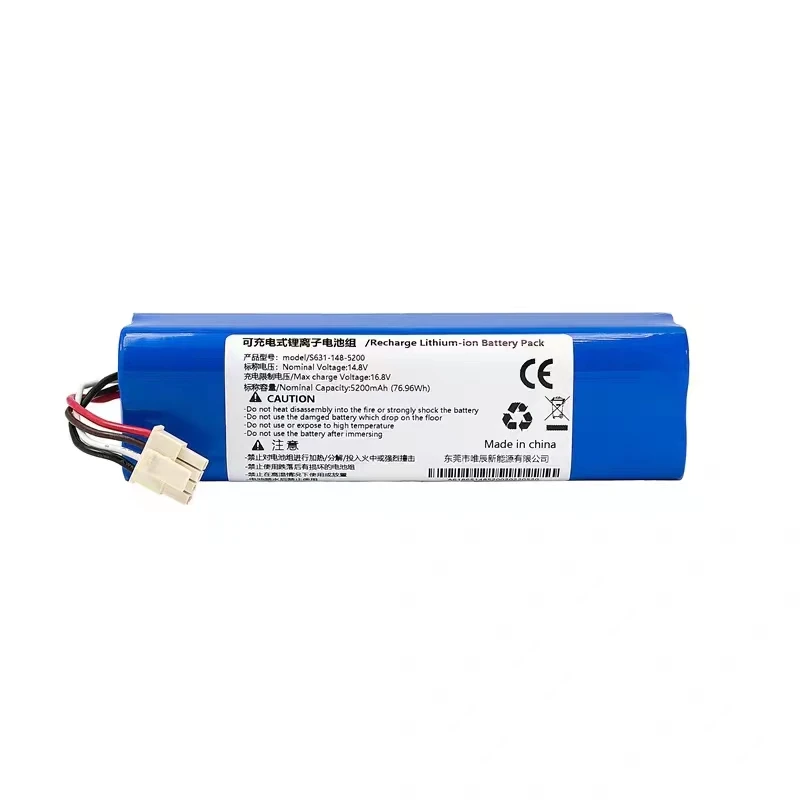 6800mAh 14.4V Li-ion Battery For Anker Eufy Robovac L10 L70 Robot Vacuum  Cleaner Accessories Spare Parts T2190G21 T2190 S90 X90