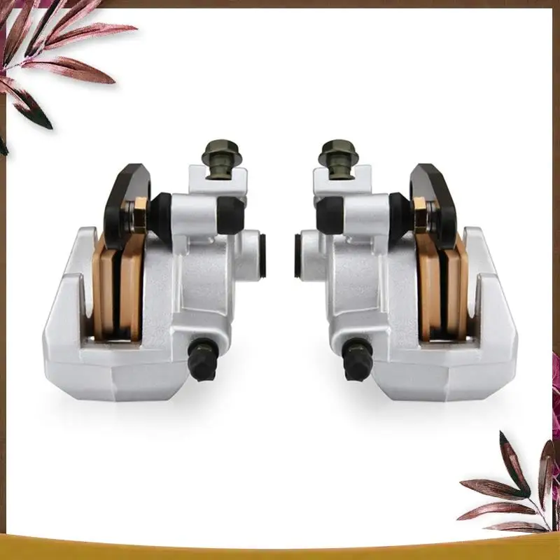 AB59-Front Left Right Brake Calipers For  Banshee Big Bear Grizzly Kodiak Raptor 3GD-2580T-01-00 3GD-2580U-01-00 Parts