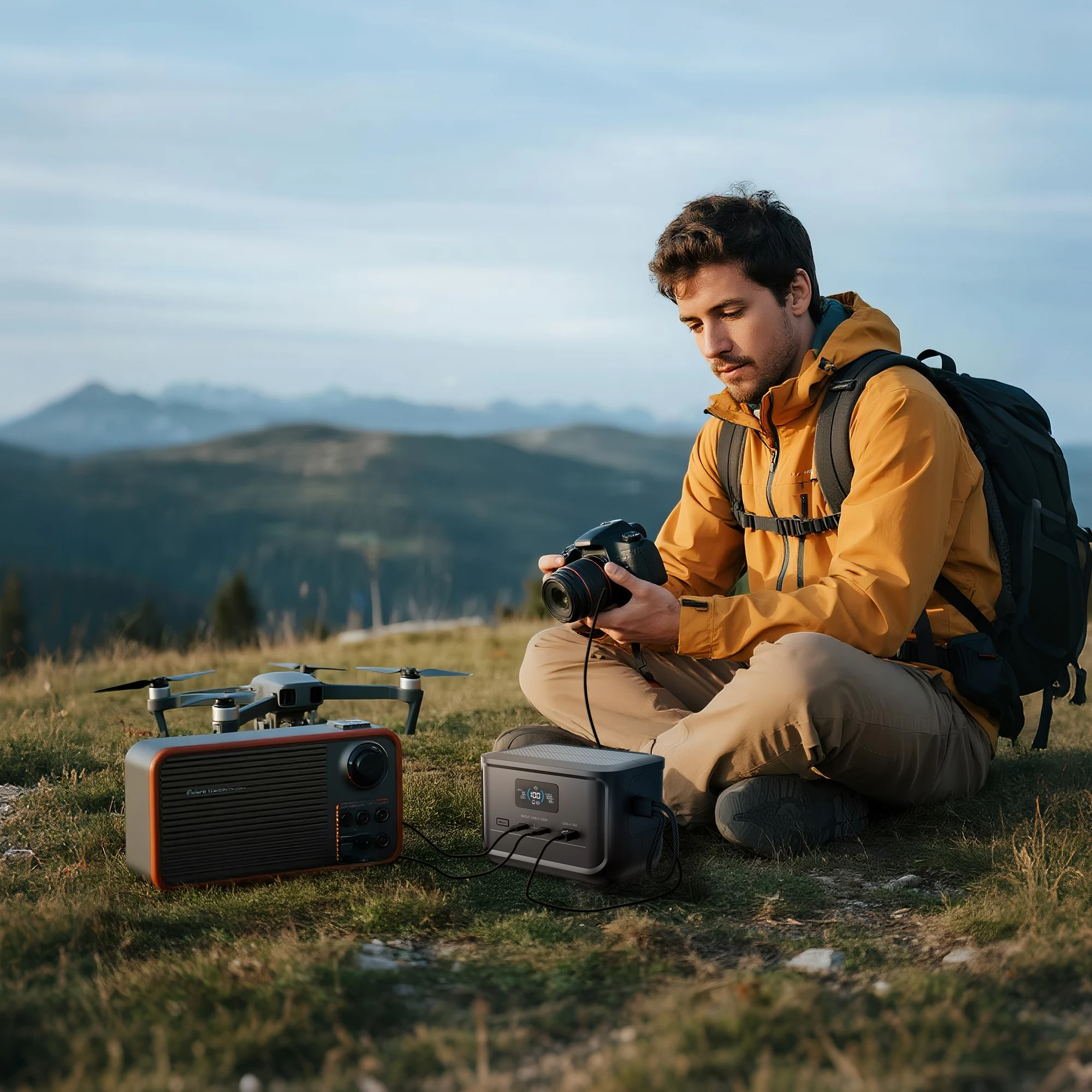 ALLPOWERS SOLAX P100 بنك الطاقة المحمول 99.2Wh 31000mAh LiFePO4 بطارية 128W مخرج USB للتخييم في الهواء الطلق والسفر في حالات الطوارئ #6