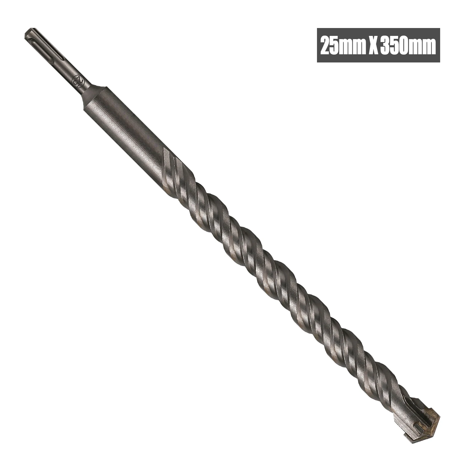 1 Stück Beton-SDS-Plus-Bohrer 6-28mm Kreuzschneiderkopf Doppelschneckenhammer 350mm Wandziegelblock Elektrohammer Mauerbohrer – Detail 17