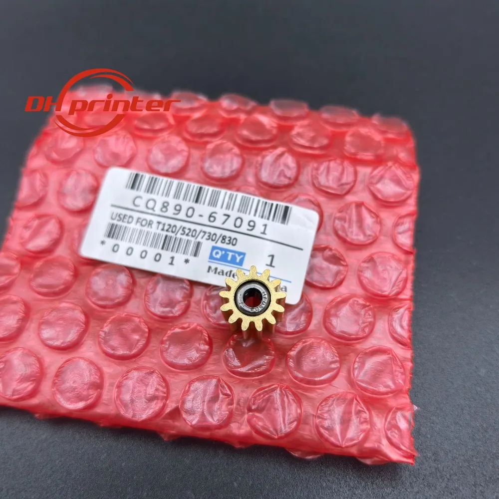 

10pcs CQ890-67091 CQ890-67108 high quality Carriage Cutter Gear for HP DesignJet T100 T120 T125 T130 T520 T525 T530 T730 T830