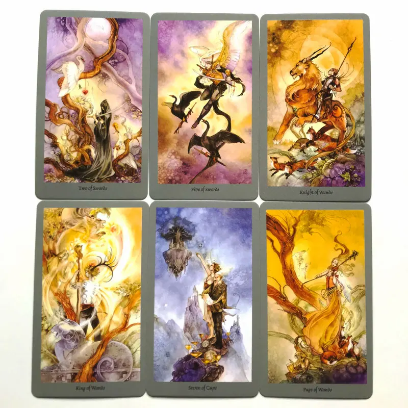 Hot sales Shadowscapes Tarot Fate Divination Family Party Paper Cards Game Tarot And A Variety Of Tarot Options PDF Guide