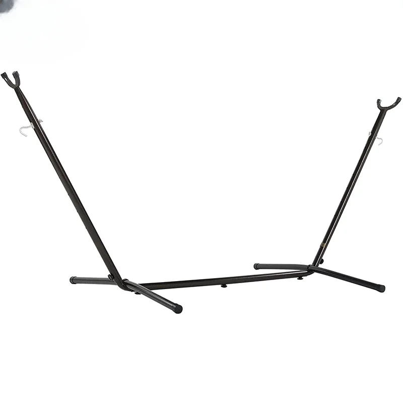 Metal Hammock Stand Portable Hammock Frame Easy Swing Frame Assembly Indoor Outdoor Garden Furniture