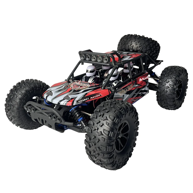 2022 New Agama RC Desert Car Unisex 1/10 Scale Brushed 4WD W/40A ESC/590 Motor/6KG Servo Remote Control Toys RH1061 High Speed