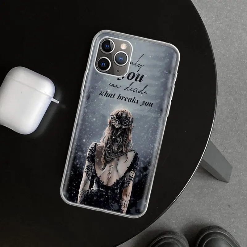 A Court Of Mist And Fury Phone Case Cover for iPhone 11 12 13 14 15 16 Pro Max Apple X XS XR 7 Plus 8 + Art Customized Fundas 11