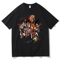 Hot Beyonce Cowboy Carter Ablum T-Shirts Summer Short Sleeve Shirts Fans Gift Harajuku Unisex