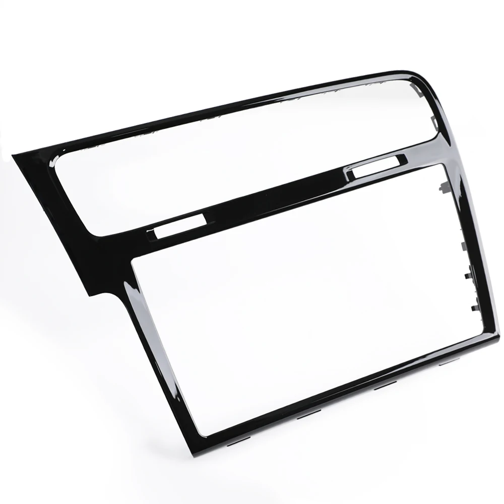 9.2 inch 8 inch MIB 2 Paino Black Radio Frame Panel For VW Passat B8 2018-- Golf 7 7.5 Mk7 7.5 Car Fascias CD Board Plates Trim - view 5