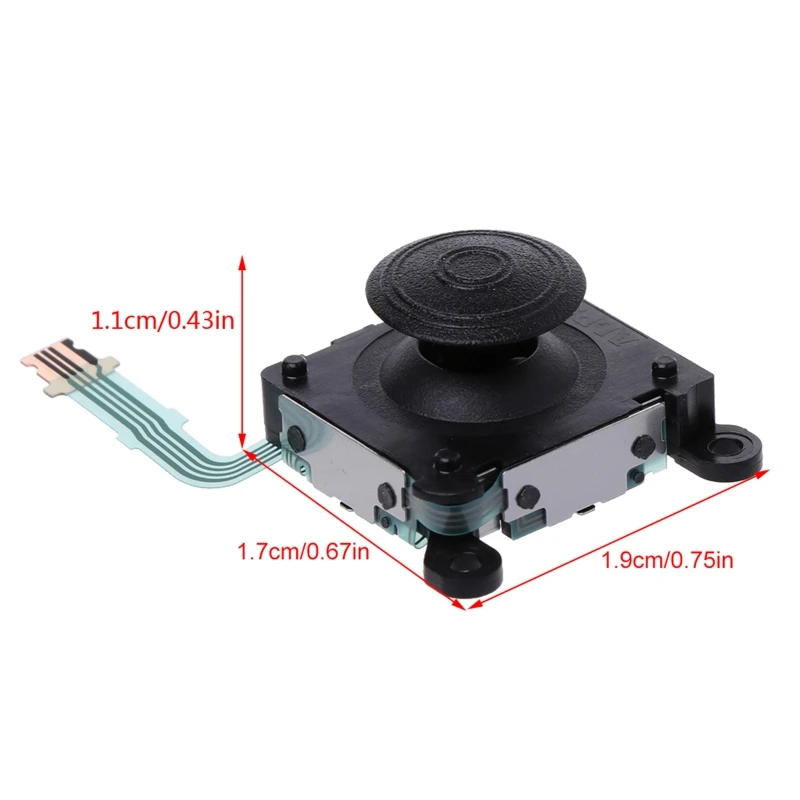 

M2EC 3d Analog Sensor Stick, Joystick Replacement Parts Thumb Stick Handle Repair Thumbstick for PSV 1000 PS Vita 1000