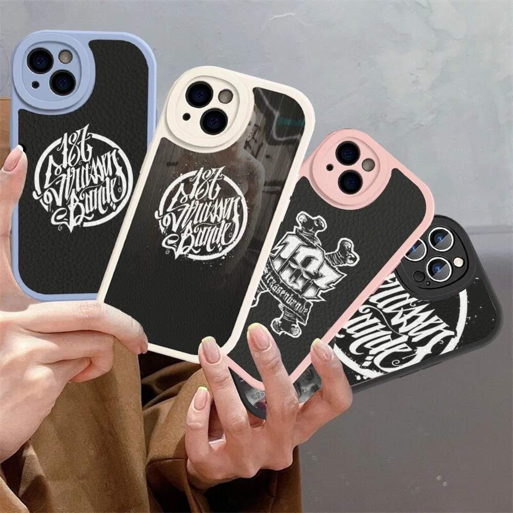 

187 Strassenbande Phone Case Hard Leather For iPhone 16 15 14 13 12 Mini 11 14 Pro Max Xs X Xr 7 8 Plus Fundas