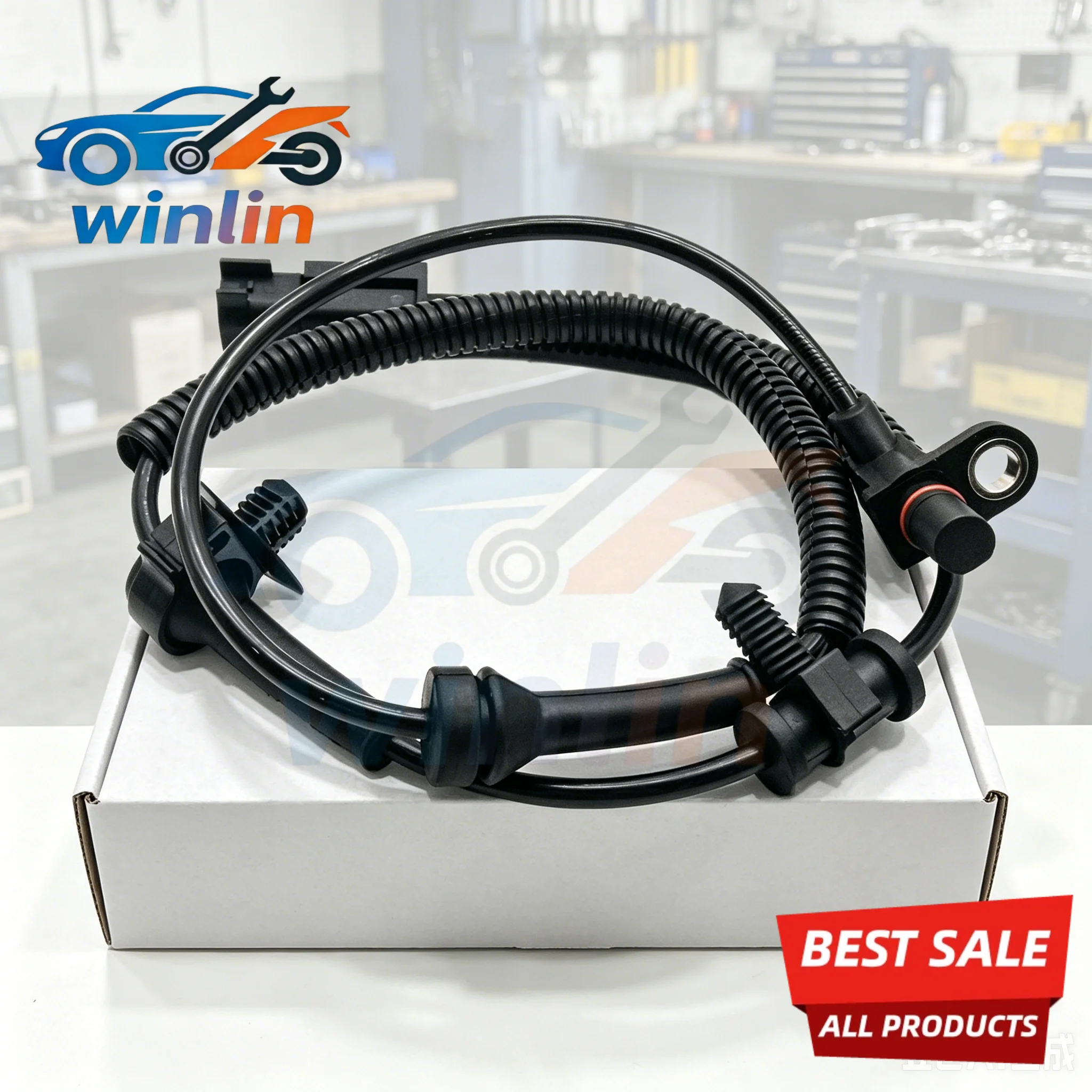 OEM ABS Speed Sensor Front Left Right 5183003AA for Dodge Ram 1500 Pickup 2006-2008 5183003AB 5183003AC