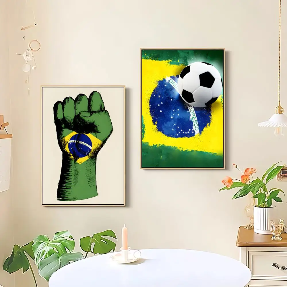 Brazil Poster HD art sticky wall waterproof home living room bedroom bar aesthetic decoration