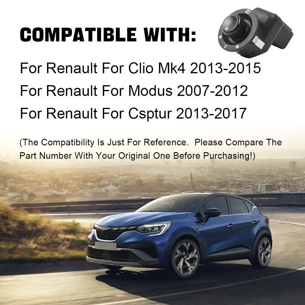 Car AccessoriesFor Renault Captur Clio MK4 Electric Wing Mirror Control Switch 8200214921 Car Interior Replacement Switches Part