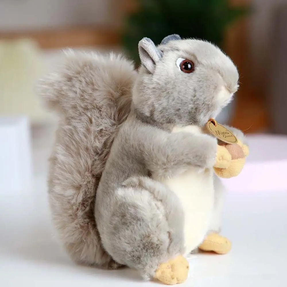 ของตกแต่งบ้าน หมอนหนูแฮมสเตอร์ ของเล่นกระรอก ตุ๊กตากระรอก ของเล่นสัตว์