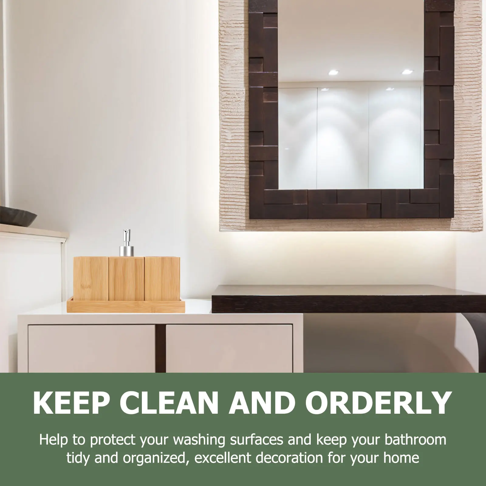 

4 шт., бамбуковый деревянный набор для ванной комнаты, экологически чистый держатель для зубных щеток, мыльница, аксессуары для ванной комнаты, бамбуковый держатель для зубных щеток