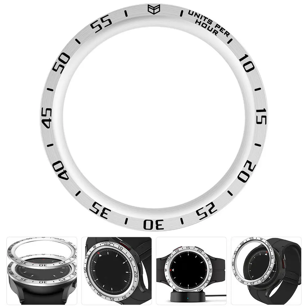 

Stainless Steel Watch Bezel Ring Insert Lightweight Durable Stylish Protective Cover for Watch5 Bezel
