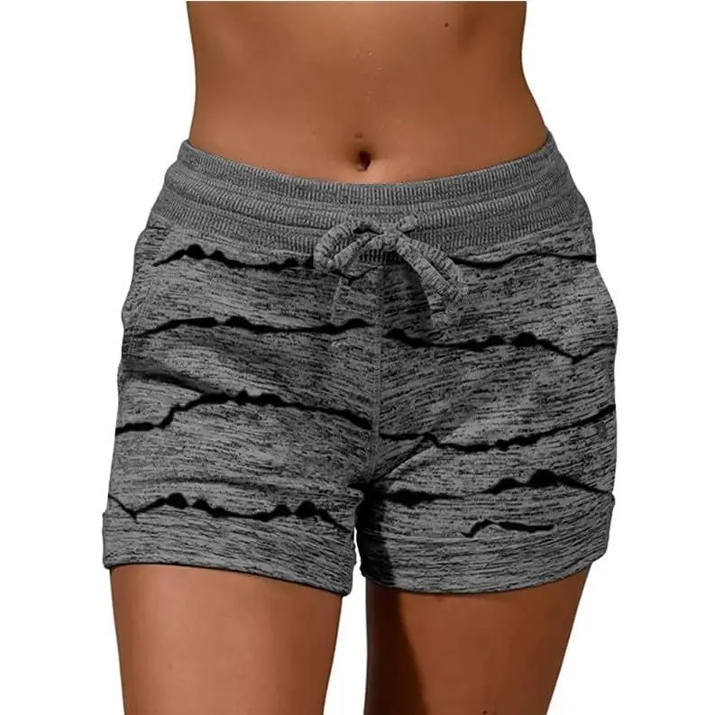 Shorts monocromáticos minimalistas para mulheres, shorts de praia casuais, soltos personalizados, calças de casa, shorts havaianos, novos, verão, MA5, 2022