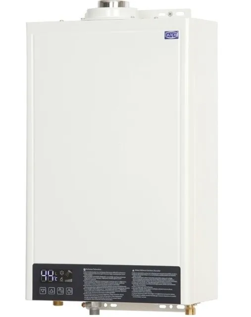 High Efficiency 12L Household Outdoor Gas Water Heater Instant LPG Natural Gas Compatible Steel Tankless Hermetic Balanced