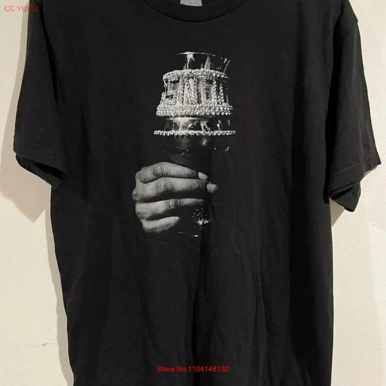 Estevan Oriol Photo T Shirt Mens Medium 100 Authentic Cholo Gangs Chicano vintage Washed Slightly Soft streetwear Breathable