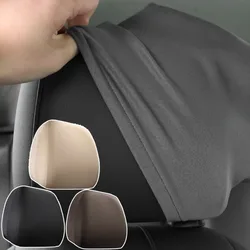 Universal Car Seat Headrest Pillowcase Elastic Neck Pillow Cover Dustproof Car Interior Accessories Pillow Neck Rest Cushion