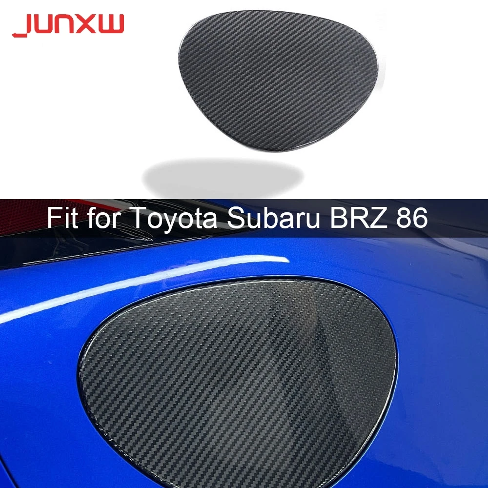 

Автомобильная крышка топливного бака из настоящего углеродного волокна для Toyota Subaru BRZ 86 2022+, крышка топливного бака, прочные привлекательные комплекты кузова, аксессуары