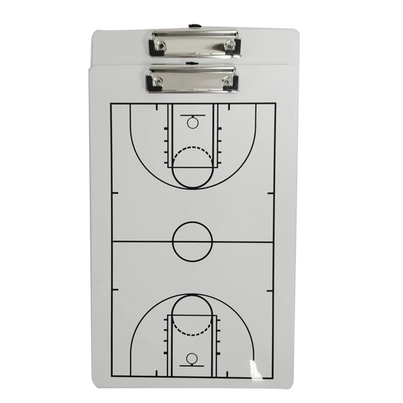 Coach Board Dry Erase Coaching Board Basketball Guidance Board Double Sided Design Strategy Board Whiteboard For Basketball