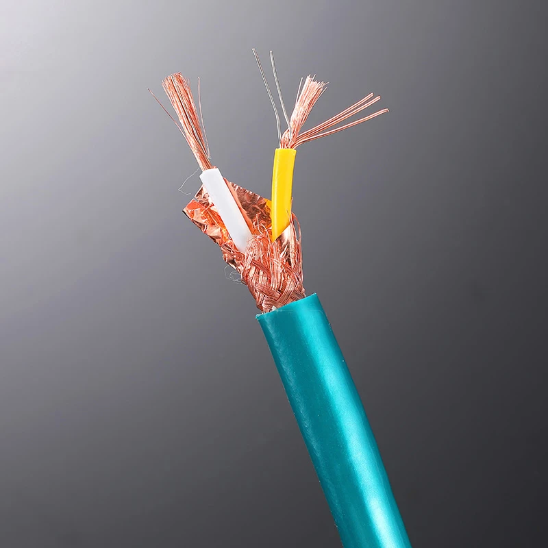 Kabel sygnałowy audio HiFi z miedzi monokrystalicznej 8N, dwużyłowy, zbalansowany, do samodzielnego montażu, duński High Wind Lotus, kabel luzem do wysokiej klasy systemów audio. — zdjęcie produktu 3