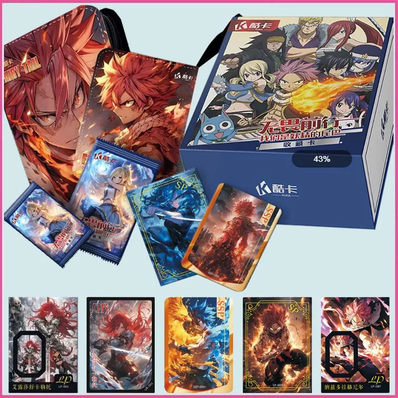 

2024 Newest Fairy Tail Collection Card Lucy Heartphilia Dragneel ACG TCG Japanese Anime Booster Box Doujin Toys And Hobbies Gift