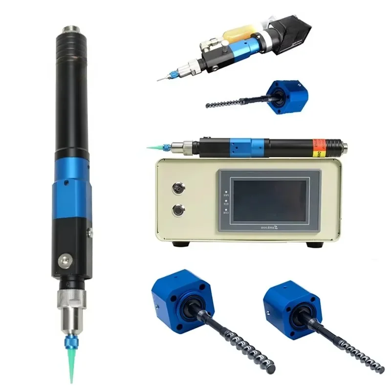 STANDARD Electric Dispensing Valves 1.5CC 24CC Fluid Glue Dispenser Rotor Stator with 3CC 6CC 12CC Adhesive Screw Valve
