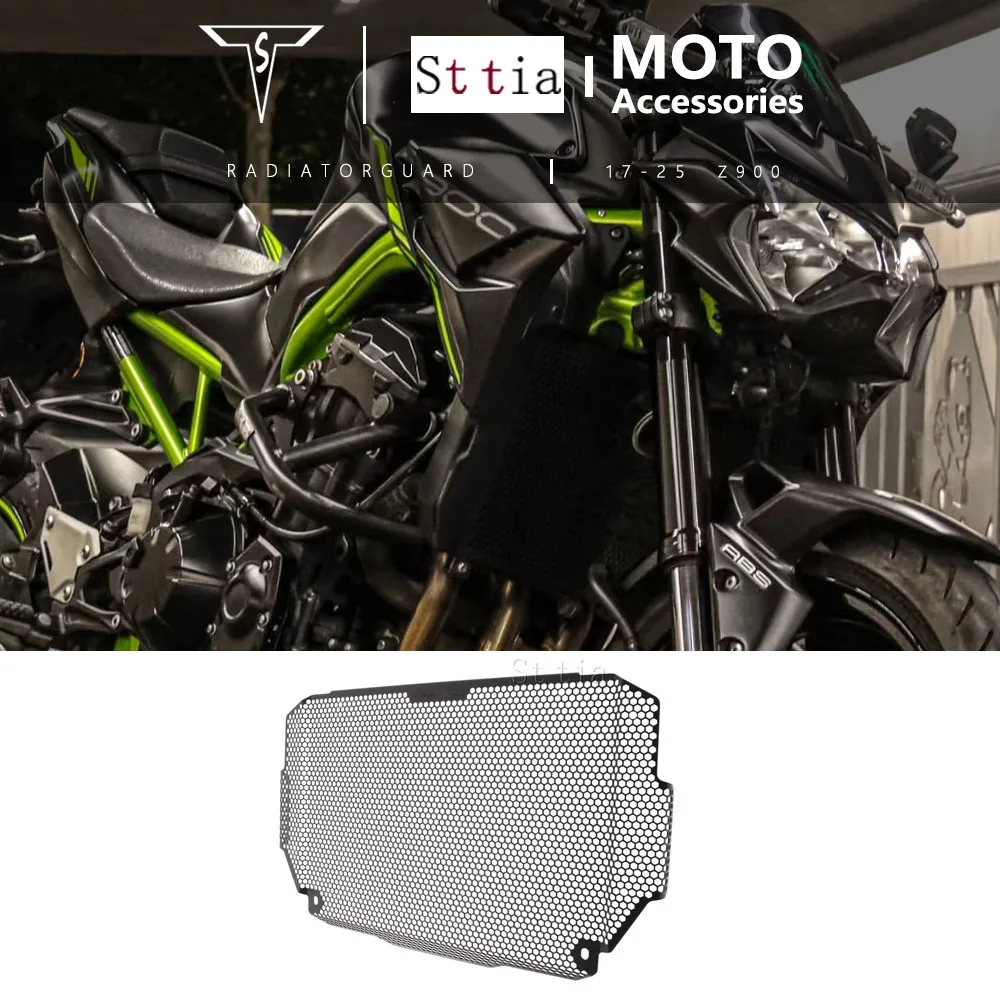 

Motorcycle Guards Grille Cover Protection Fit for Kawaskai Z900 2017-2025 2024 Radiator Core
