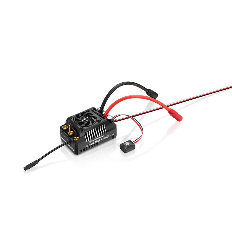 

HOBBYWING EZRUN MAX5 HV PLUS G2 500A ESC 56118SD Motors Sensored Brushless Combo for 1/7 1/8 RC Model Car Buggy Accessories