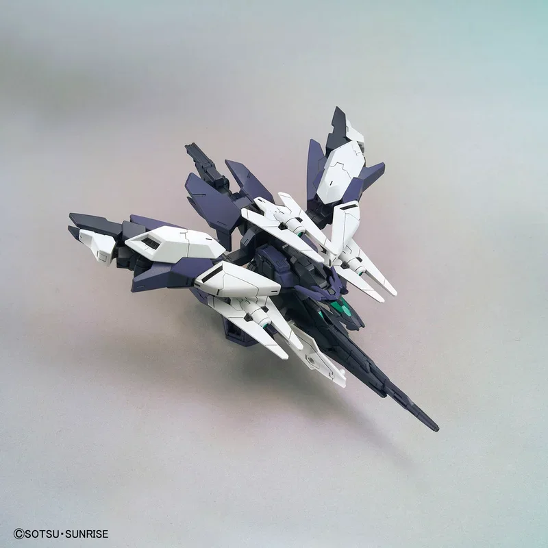 بانداي جاندام أطقم منمذجة أنيمي الشكل HGBD: R 1/144 PFF-X7II/U7 Uraven Gundam حقيقية Gunpla أنيمي ألعاب شخصيات الحركة للأطفال