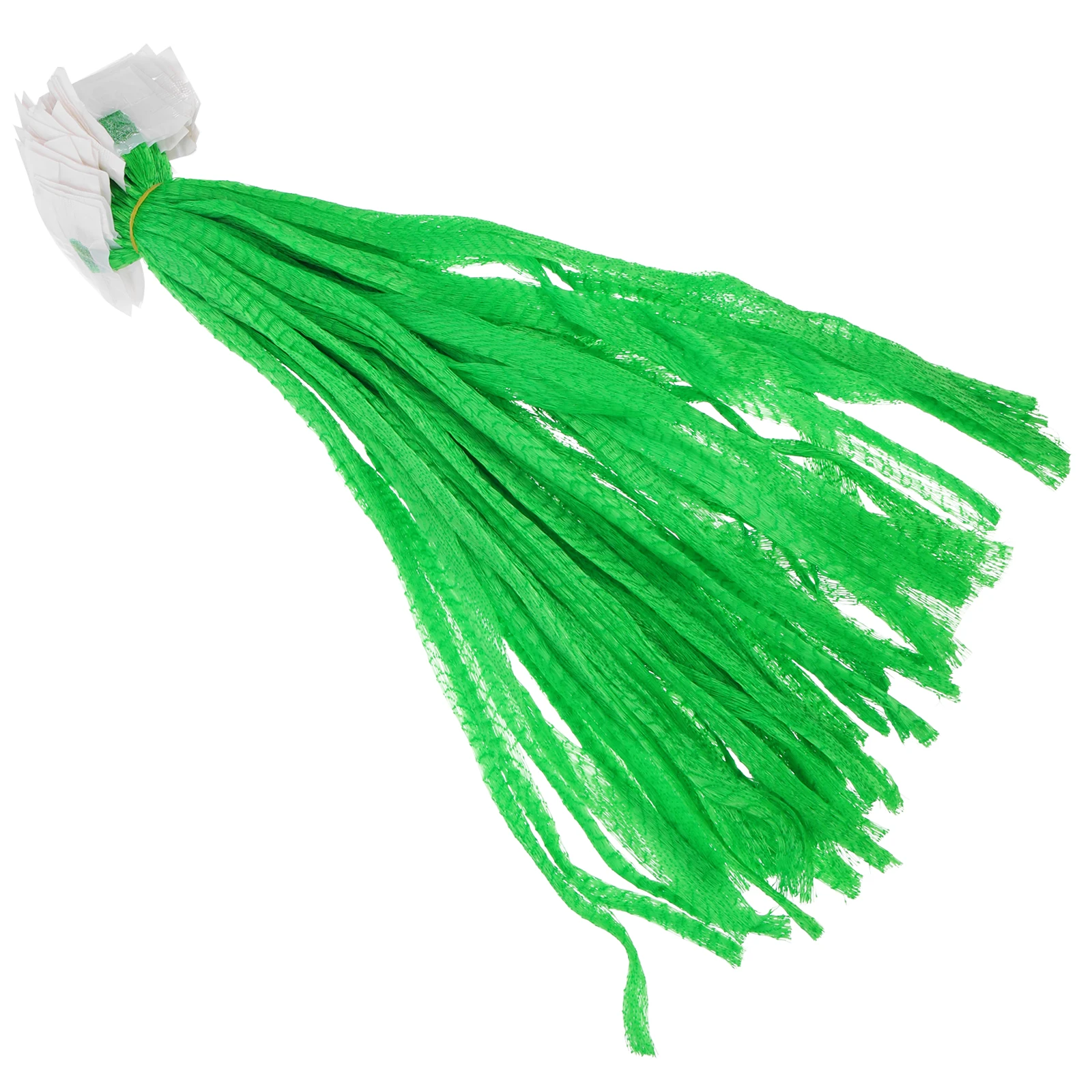 

100 Pcs Vegetable Woven Bags Green Fruit Netting Drawstring Storage Mesh Vegetables Fruits Reusable Produce Mother