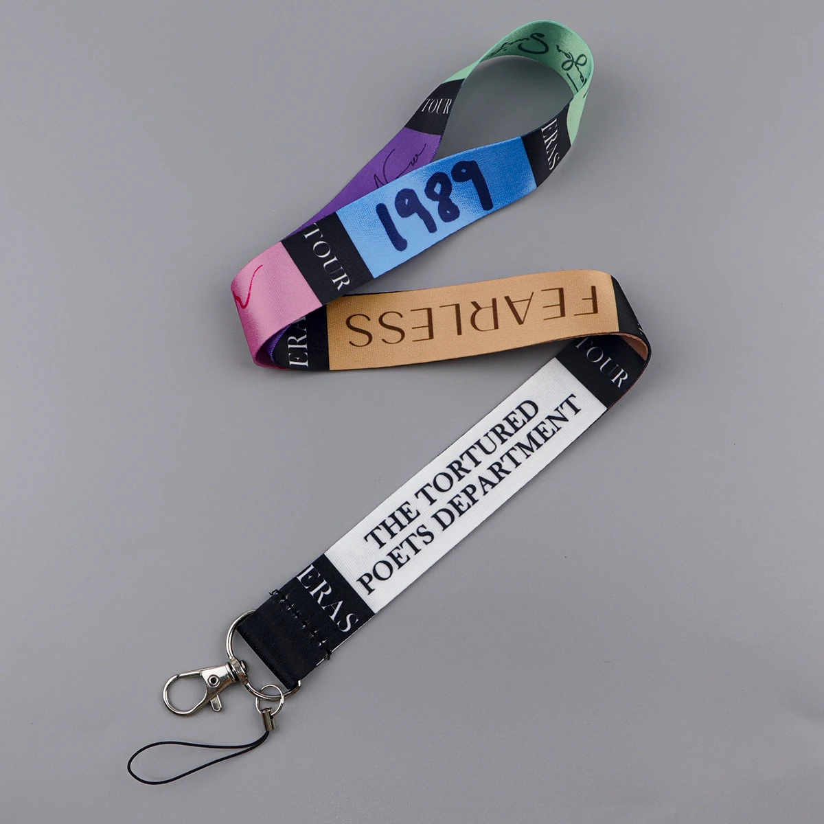 Popular Singer 1989 Rebirth Design Lanyard for keys ID Card Keychain Phone Straps USB Badge Holder DIY Hang Rope Lariat Lanyard view 4