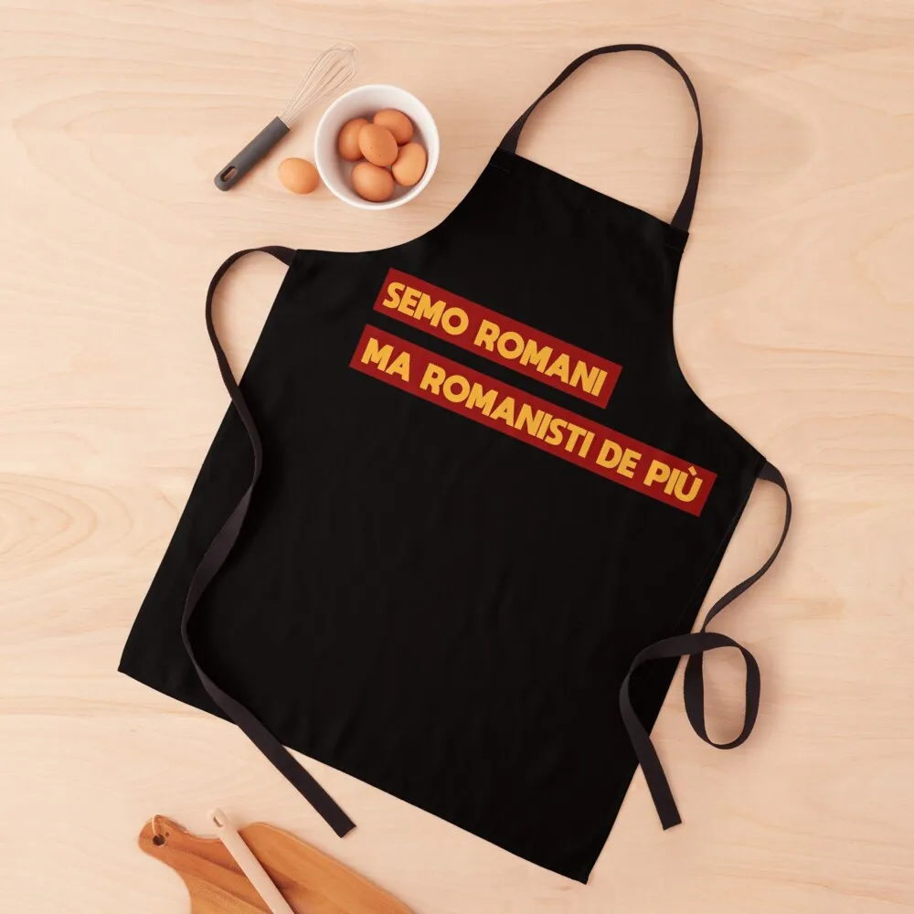 

Semo Romani, ma Romanisti de più Apron Kitchen Special Accessories Kitchens Men Kitchen Front Hairdressing Apron