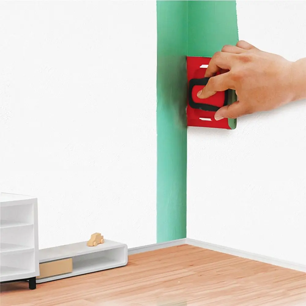 Portable ABS Paint Edge Trimmer Washable with Rotatable Handle Edge Splitter Paint Edger Paint Pad Home